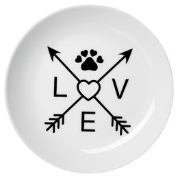 Produktbild von Ritzenhoff & Breker Napf-Teller Mika Love aus Porzellan Weiß Durchmesser 16,5 cm