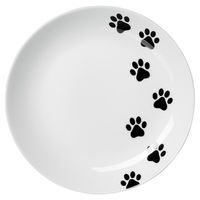 Produktbild von Ritzenhoff & Breker Napf-Teller Mika Paw aus Porzellan Weiß Durchmesser 16,5 cm