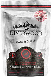 Riverwood Butcher's Hypoallergener Belohnungssnack Hirsch und Wildschwein 200 g – Bild 1 von 2