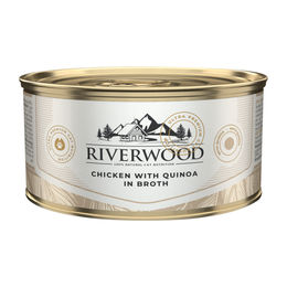 Riverwood Caviar Katzen Nassfutter Huhn mit Quinoa in Brühe 24 x 85 g – Bild 1 von 1