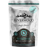 Produktbild von Riverwood Chef's Choice Belohnungssnack Wachtel und Strauß 200 g