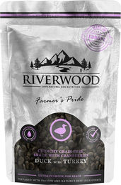 Riverwood Farmer's Pride Funktionssnack Ente und Truthahn getreidefrei und hypoallergen 200 g – Bild 1 von 4