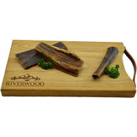 Produktbild von Riverwood Hirschhaut Monoprotein Naturkaukartikel für Hunde 200 Gramm