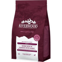 Produktbild von Riverwood Hundefutter Adult & Senior Pferd Hirsch Kaninchen Getreidefrei Glutenfrei Hypoallergen 12 kg