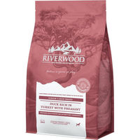 Produktbild von Riverwood Junior Large Hundefutter Ente Pute und Fasan 2 kg