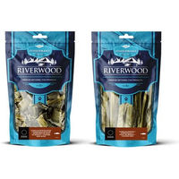 Produktbild von Riverwood Kabeljau Bites Trockenfleisch Hypoallergen Ohne Konservierungsstoffe 100 Gramm