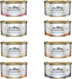 Riverwood Katzenfutter Kaviar Thunfisch mit Zackenbarsch in Gelee getreidefrei und glutenfrei 24x85g – Bild 1 von 2