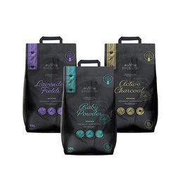 Produktbild von Riverwood Tofu Katzenstreu Natur unparfümiert