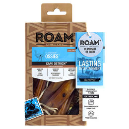 Produktbild von Roam Pet Treats Hundesnack Ossies Strauß Monoprotein Hypoallergen 85 g - 85 g