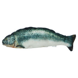 Robocat Elektrisches Katzenspielzeug Lachs aus Plüsch Blau - 30 cm – Bild 1 von 13