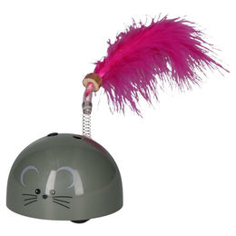 Robocat Interaktives Katzenspielzeug Maus Grau mit Sensor und Katzenminze aus Kunststoff – Bild 1 von 5