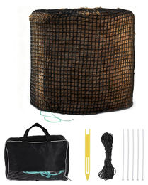 Robustes quadratisches Heunetz für Pferde als Slow Feeder 152 x 152 cm knotenlos – Bild 1 von 1