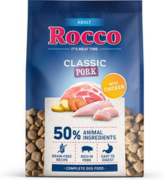 Produktbild von Rocco Adult Classic Trockenfutter Hund Schwein mit Huhn getreidefrei 2 x 10 kg