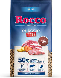 Produktbild von Rocco Adult Classic Trockenfutter Rind mit Lamm Getreidefrei 10 kg