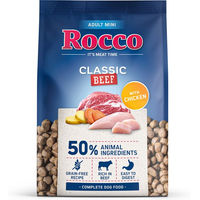 Produktbild von Rocco Adult MINI Classic Hundefutter Rind mit Huhn getreidefrei 6 x 1 kg