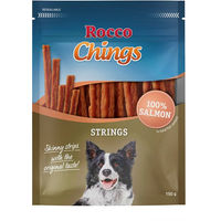 Produktbild von Rocco Chings Belohnungssnack Lachs getreidefrei mit hohem Fleischanteil 600 g - 4 x 150 g