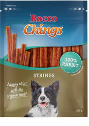 Produktbild von Rocco Chings Belohnungssnacks Kaninchen getreidefrei mit hohem Fleischanteil - 4 x 200 g