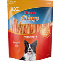 Produktbild von Rocco Chings XXL Pack Hundetrockenfleisch Hühnerbrust in Streifen 900 g - 900 g