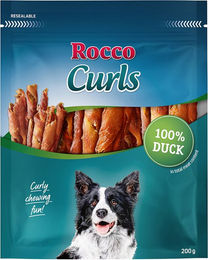 Produktbild von Rocco Curls Kausnack Ente 12 x 200 g - 12 x 200 g