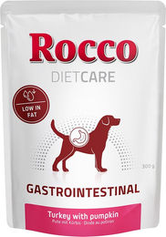Produktbild von Rocco Diet Care Gastro Intestinal Hundefutter Pute mit Kürbis Stückchen in Sauce Adult 6 x 300 g - 6 x 300 g
