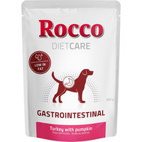 Produktbild von Rocco Diet Care Gastro Intestinal Hundefutter Pute mit Kürbis Stückchen in Sauce Adult 6 x 300 g - 6 x 300 g