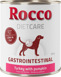 Produktbild von Rocco Diet Care Gastro Intestinal Hundefutter Pute mit Stückchen in Sauce für Adult 6 x 800 g - 12 x 800 g