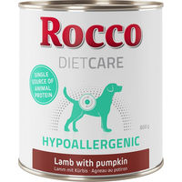 Produktbild von Rocco Diet Care Hypoallergen Nassfutter Lamm für Hunde Adult Stückchen in Sauce 24 x 800 g - 24 x 800 g