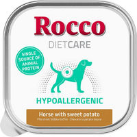 Produktbild von Rocco Diet Care Hypoallergen Pferd Nassfutter Schale für Hunde Adult 10 x 150 g