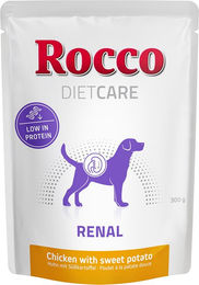 Produktbild von Rocco Diet Care Renal Hund Nassfutter Huhn mit Süßkartoffel Adult 6 x 300 g - 6 x 300 g