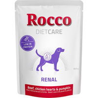 Produktbild von Rocco Diet Care Renal Hund Nassfutter Rind und Huhn mit Kürbis Adult 6 x 300 g