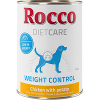 Produktbild von Rocco Diet Care Weight Control Hund Nassfutter Huhn mit Kartoffel Adult Getreidefrei und Glutenfrei 12 x 400 g - 12 x 400 g
