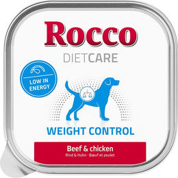 Produktbild von Rocco Diet Care Weight Control Hund Nassfutter Rind & Huhn Adult Getreidefrei 20 x 150g - 20 x 150 g