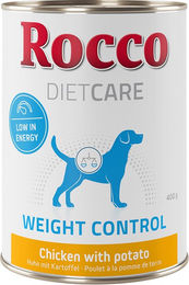 Rocco Diet Care Weight Control Hundefutter Huhn mit Kartoffel Adult Getreidefrei 6 x 400 g - 6 x 400 g – Bild 1 von 1