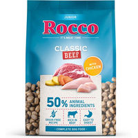 Produktbild von Rocco Junior Classic Hundefutter Rind mit Huhn getreidefrei 1 kg