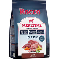Produktbild von Rocco Mealtime Hundefutter Adult Lamm und Geflügel Getreidefrei 5 x 1 kg