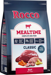 Produktbild von Rocco Mealtime Hundefutter Adult Rind und Geflügel getreidefrei 1 kg - 1 kg
