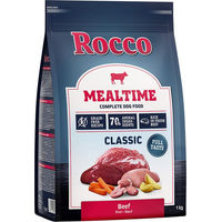 Produktbild von Rocco Mealtime Hundefutter Adult Rind und Geflügel getreidefrei 1 kg - 1 kg