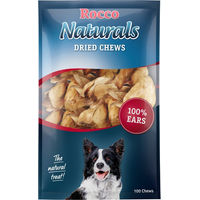 Produktbild von Rocco Naturals Rinderohren Monoprotein Naturkaukartikel für Hunde ohne Konservierungsstoffe 10 Stück
