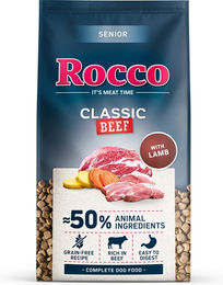 Produktbild von Rocco Senior Classic Trockenfutter Rind mit Lamm getreidefrei 10 kg