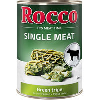 Produktbild von Rocco Single Meat Hundefutter Pansen Rind Stückchen Adult Getreidefrei 6 x 400 g - 6 x 400 g