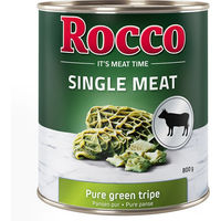 Produktbild von Rocco Single Meat Hundefutter Pansen Stückchen in Sauce Adult Getreidefrei 6 x 400 g - 6 x 400 g
