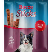 Produktbild von Rocco Sticks Belohnungssnack Rind 360 g - 3 x 12 Stk.
