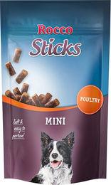 Produktbild von Rocco Sticks Mini Belohnungssnack mit Geflügel für Hunde Adult 3 x 100 g - 3 x 100 g