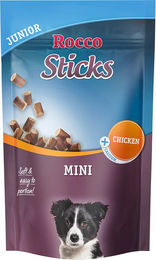 Produktbild von Rocco Sticks Mini Junior Belohnungssnack Huhn 70 g
