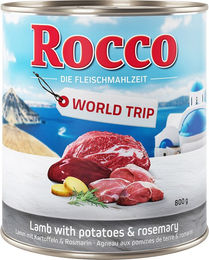 Produktbild von Rocco World Trip Griechenland Hundefutter Adult mit hohem Fleischanteil 6 x 800g - 6 x 800 g