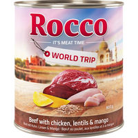 Produktbild von Rocco World Trip Indien Hundefutter Adult mit hohem Fleischanteil 6 x 800g - 6 x 800 g