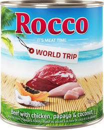 Produktbild von Rocco World Trip Jamaika Hundefutter Adult mit hohem Fleischanteil 6 x 800g - 6 x 800 g
