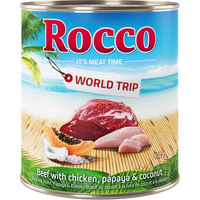 Produktbild von Rocco World Trip Jamaika Hundefutter Adult mit hohem Fleischanteil 800g Dose - 6 x 800 g