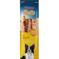Produktbild von Rocco XL-Kaurolle Big Rolls Kausnack für Hunde mit Entenbrustfilet 6 x 315 g
