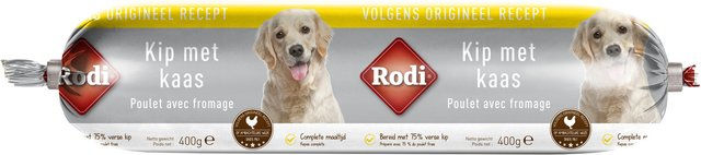 Rodi Belohnungssnack Wurst Huhn & Käse mit hohem Fleischanteil 400 g - 400 g – Bild 1 von 4